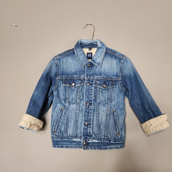 GAP Kids Denim Jean "Trucker" Jacket  Small 6-7 - Picture 2 of 8